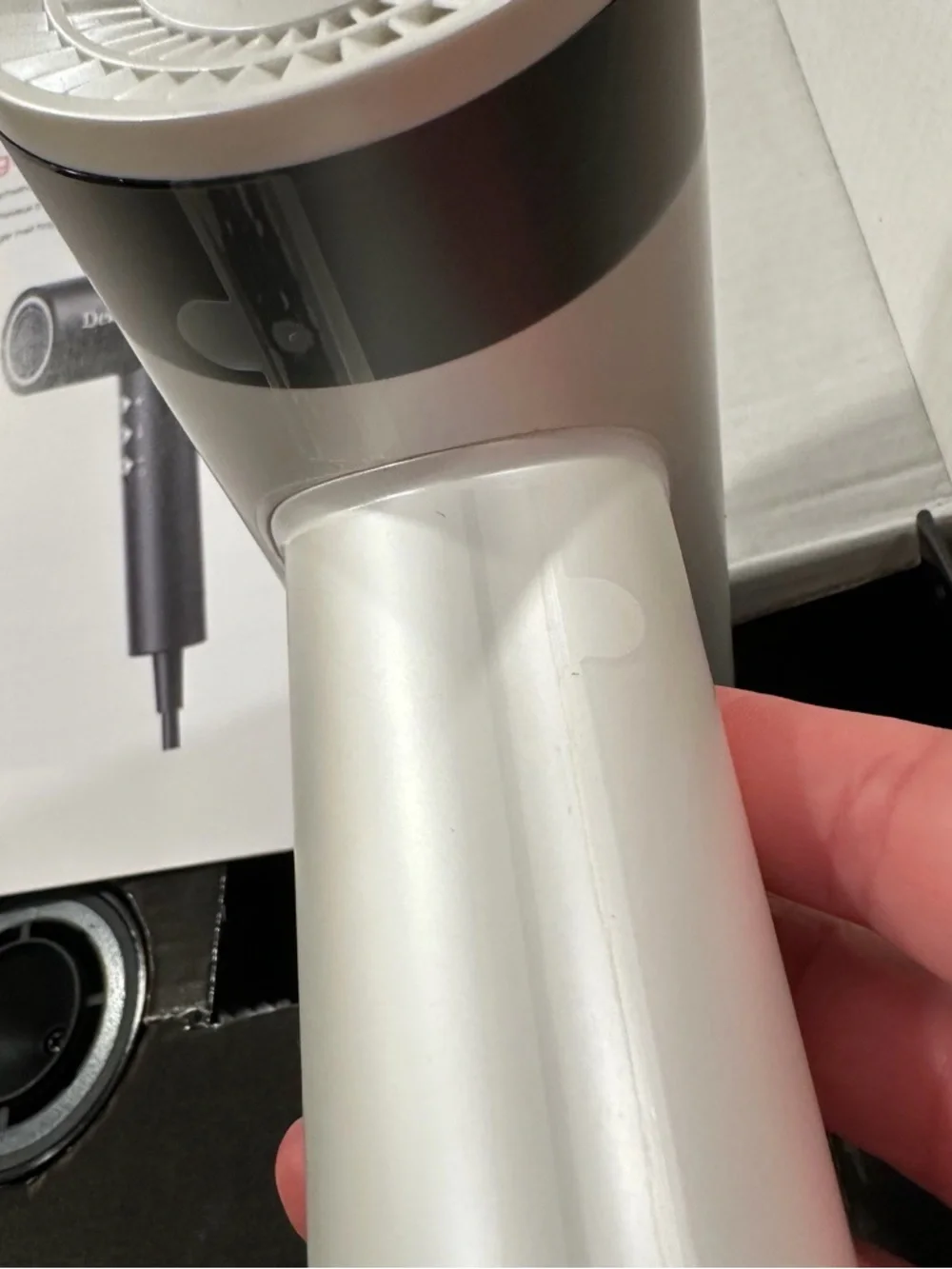 High Speed Fast‎ Drying Hair Dryer - Cream White #TB4